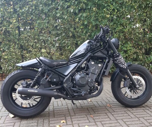 Miller Custom II  Euro 5 Slip-On Auspuffanlage   für Honda CMX 500 Rebel
