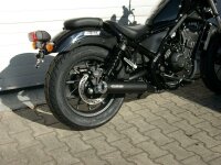 Miller Custom II  Euro 5 Slip-On Auspuffanlage   für Honda CMX 500 Rebel
