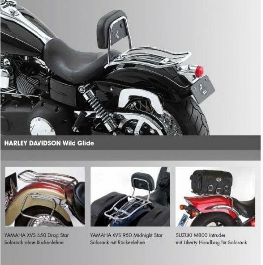 Hepco & Becker Solorack ohne Rückenpolster Yamaha XVS 1300 Midnight Star (2007-)