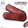 Gabelklebereflektor "Curved" | abgerundet | rot Ø 50mm | 90 x 24 x 8mm | selbstklebend | E-geprüft
