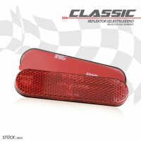 Reflektor "Classic" | abgerundet | rot | ohne...