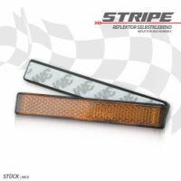 Reflektor "Stripe" | rechteckig | gelb | mit...