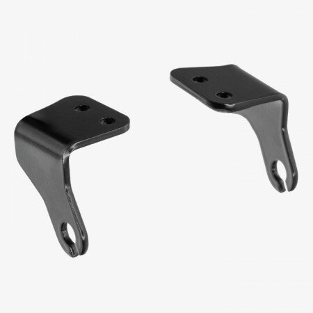 Haltewinkel | FLY / SKEW | VISION | 6mm | schwarz Blinker mit 6mm Gewinde | Befestigung: 4mm