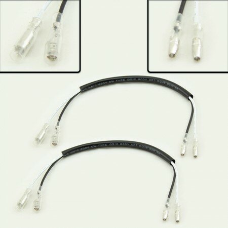 Adapterkabel "Blinker" | Honda | Paar Rundstecker weiblich Ø 3,5mm | männlich Ø 3,0mm