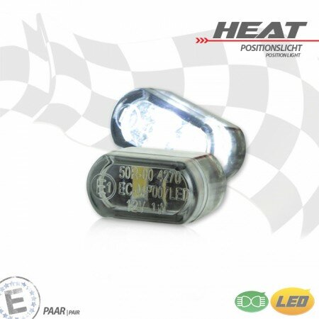 LED-Einbau-Positionslichtset "Heat" Paar | B 15,6 x H 8,3 x T 10,3mm | get | E-geprüft