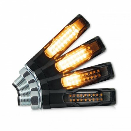 LED-Blinker "EVO" | SEQ | Alu | schwarz