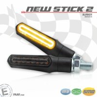 LED-Blinker "NEW STICK 2" | ABS | schwarz M8 |...