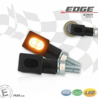 LED-Blinker "Edge" | Alu | schwarz M8 | Paar |...