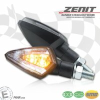 LED-Blinker Standlichtkombi "Zenit" | schwarz