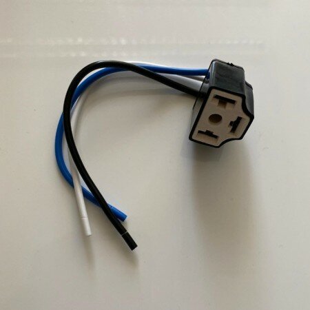 H4 Scheinwerfer Stecker | schwarz | Keramik H4 Norm Stecker