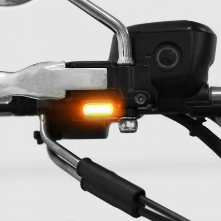 LED Armaturenblinker Harley Davidson Typ2 "Heat" CVO/Breakout/FatBoy S/Softail Slim S/V-Rod/Touring