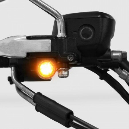 LED Armaturenblinker Harley Davidson Typ4 "Twenty" CVO/Breakout/FatBoy S/Softail Slim S/V-Rod/Touring