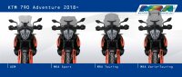 MRA KTM ADVENTURE 790 R / 890 R - Variotouringscreen "VTN" 2018-