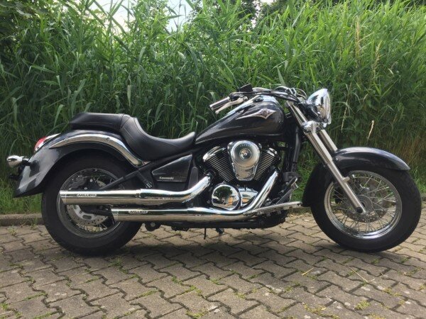 Miller Challenger  Euro 3 Slip-On Auspuff für Kawasaki VN / Vulcan 900