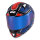 GIVI HPS 50.6 SPORT Integral-Helm Grafik DEEP blau/rot -  Gr. 54/XS