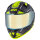 GIVI HPS 50.6 SPORT Integral-Helm Grafik DEEP schwarz/gelb MATT -  Gr. 61/XL