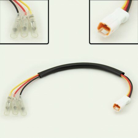 Adapterkabel "Rücklicht" | Ducati / Triumph / KTM Duke 790/890R | Stecker 03T-JWPF-VSLE-S | weiblich