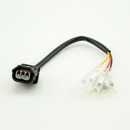 Adapterkabel "Rücklicht" | Honda 3 Kabel mit Japan-2er Rundstecker weiblich Ø 3,5mm