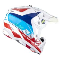 Scorpion VX-22 Air Ares White Blue Red