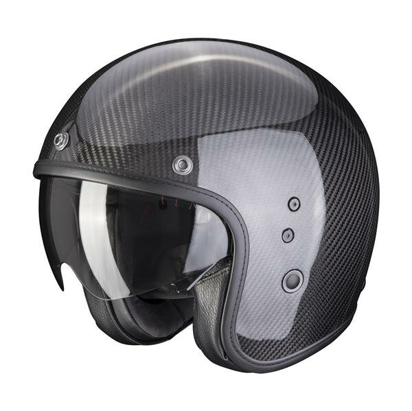 Scorpion BELFAST EVO CARBON SOLID Schwarz