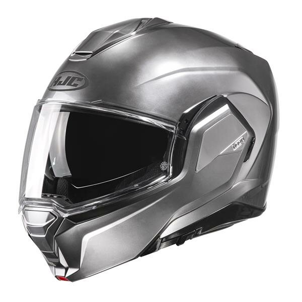 HJC i100 HYPER SILVER