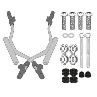 GIVI Montagekit für Windschild 7057A/AG für...