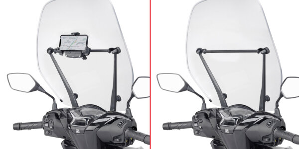GIVI Querstange zur Montage am Windschild für Honda SH 125-150 (20-26), SH 350 (21-26)