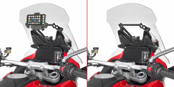 GIVI Querstange zur Montage am Windschild für Ducati Multistrada V4 - V4 S (21-23)
