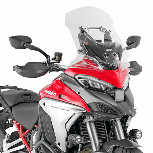 GIVI Windschild - transparent - 500 x380 mm (HxB) - ABE 38743-für Ducati Multistrada V4 / V4S (21-23)
