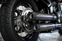 Miller Destiny Euro 5 Slip-On Auspuff für Harley Davidson Street Bob