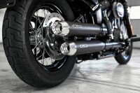 Miller Destiny | Euro 5 Slip-On Auspuff für Harley Davidson Street Bob