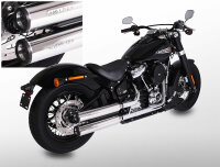 Miller Destiny | Euro 5 Slip-On Auspuff  für Harley Davidson Fat Boy