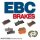 801G | EBC |  Premium Bremsbacken Water Grooved