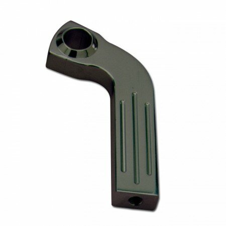 Lenkerhalter "Flat Style" | ALU/schwarz | 150 mm 50 mm Kröpfung | 12 mm Verschraubung