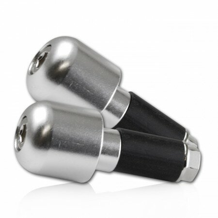 Lenkergewichte für ALU-Lenker | silber innen Ø 13 mm | 38 Gramm | außen Ø 22 mm