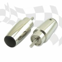 Lenkergewichte "D28" | Alu | chrom | M6-PIA