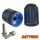 Daytona Lenkergewichte "Scratch" | blau eloxiert Kawasaki 8mm System | Paar | ALU