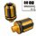 Daytona Lenkergewichte "Groove" | gold eloxiert 7/8"+1" Lenker mit I Ø 14-19 mm | Paar | ALU
