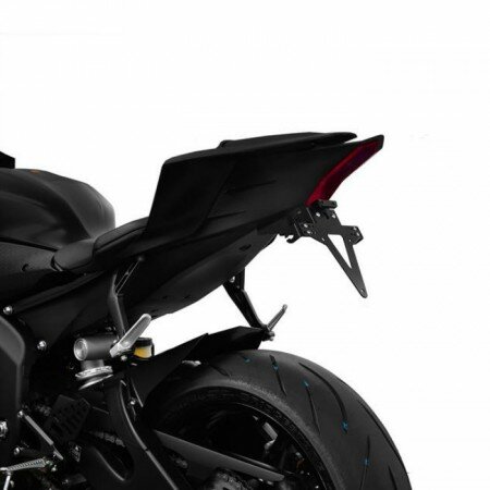 Kennzeichenhalter-Set | YAMAHA R6 | 17-19 verstellbar | inklusive Reflektor | Halter | KZB