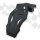 Kennzeichenhalter | UNIVERSAL | ABS | schwarz + Spritzschutz | passendes Rücklicht 284307/284311