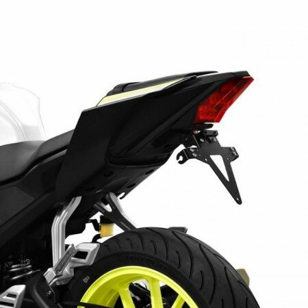 Kennzeichenhalter-Set | YAMAHA YZF125R | 19-25 verstellbar | inklusive Reflektor | Halter | KZB