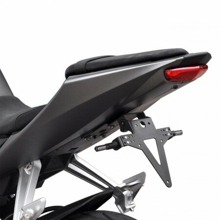 Kennzeichenhalter | YAMAHA YZF 125R | 14-18 verstellbar | schwarz | inkl. Reflektorhalter