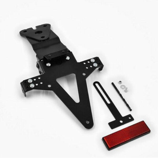 Kennzeichenhalter-Set | YAMAHA YZF125R | 14-18 verstellbar | inklusive Reflektor | Halter | KZB