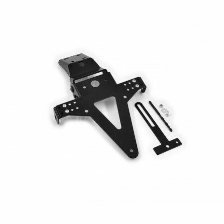 Kennzeichenhalter | YAMAHA R1 | 07-08 verstellbar | schwarz | inkl. Reflektorhalter