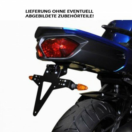 Kennzeichenhalter | YAMAHA FZ1 / Fazer | 06-15 FZ8 /Fazer | 10-16 | verst. | + Reflektorhalter