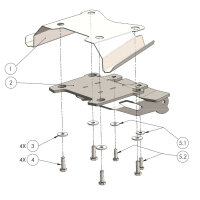 Kennzeichenhalter | Yamaha Ténéré XTZ 700 | 20-25