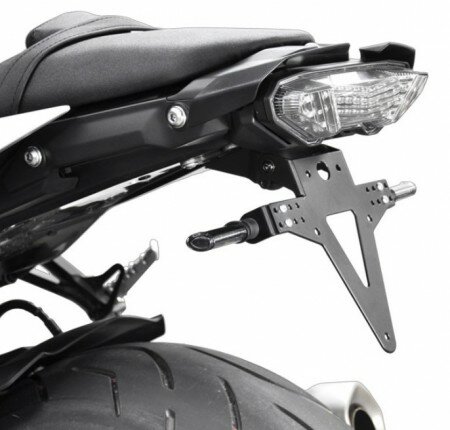 Kennzeichenhalter | YAMAHA MT-10/SP | 16-21 verstellbar | schwarz | inkl. Reflektorhalter