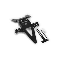 Kennzeichenhalter | SUZUKI GSX-R 600/750 | 08-10 verstellbar | schwarz | inkl. Reflektorhalter