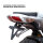 Kennzeichenhalter | SUZUKI GSX-R 600/750 | 08-10 verstellbar | schwarz | inkl. Reflektorhalter