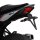 Kennzeichenhalter | SUZUKI SV 650 | 16-24 verstellbar | schwarz | inkl. Reflektorhalter